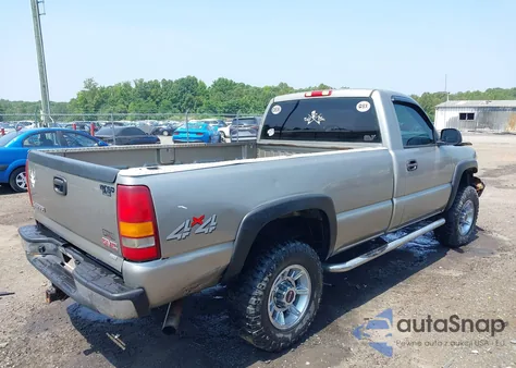 2003 GMC Sierra 2500Hd Work Truck from USA, damaged, VIN 1GTHK24U43E358747